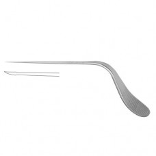 Zoellner Tympanum Needle Angled Upwards Stainless Steel, Standard Size